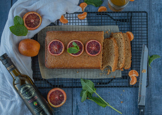 Blood Orange Olive Oil Pound Cake