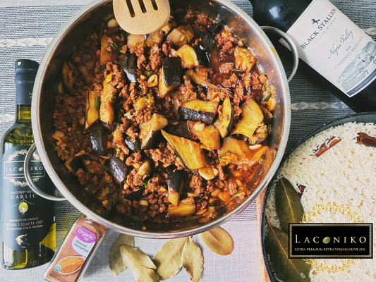 Eggplant Stir Fry & Rice-a-Roni