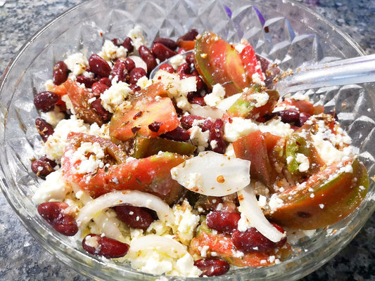 Spicy Greek Bean Salad