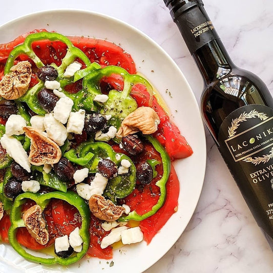 Greek salad with Greek Seasoning EVOO