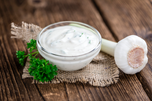 Easy Garlic Yogurt Sauce Recipe in 5 Minutes | Laconiko