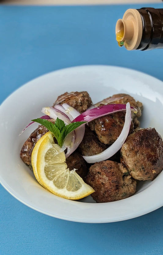 Aromatic Greek Meatballs (Keftedes) Recipe