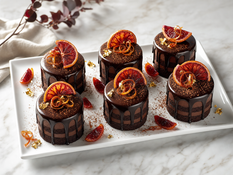 Baking Mini Chocolate Cakes Class